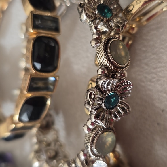 MONET, LIZ CLAIBORNE, ETC. FASHION JEWELRY BRACELETS BUNDLE 14 PIECES - Picture 15 of 16